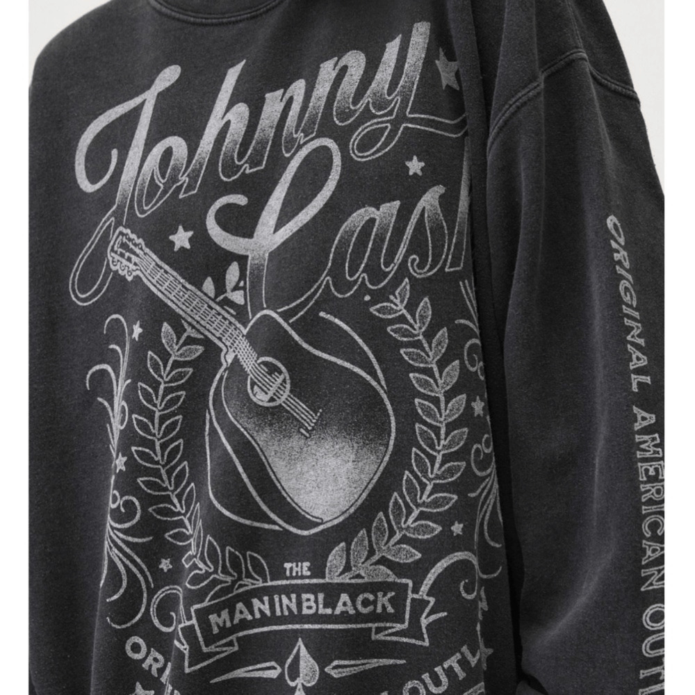 NEW! Johnny Cash pullover
